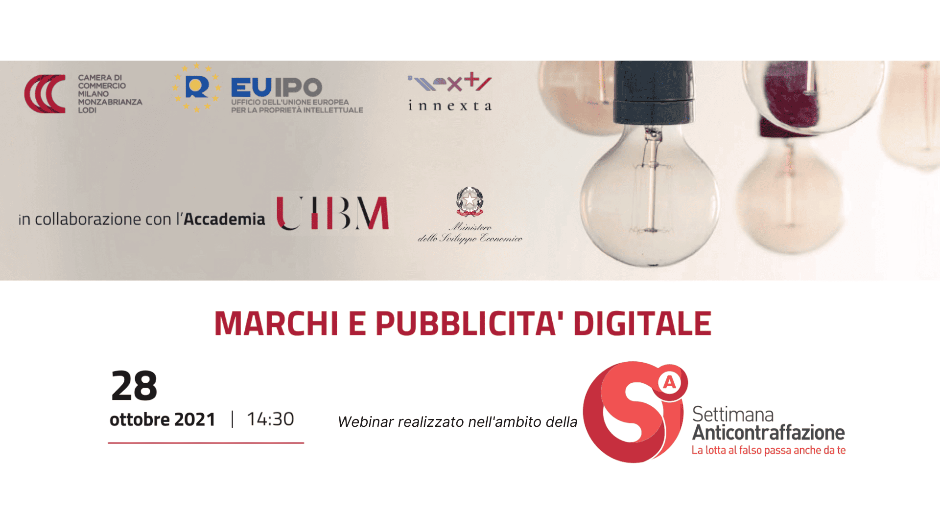 Save the date UIBM 2021
